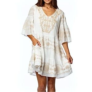 Tolani Eve Cream Dress